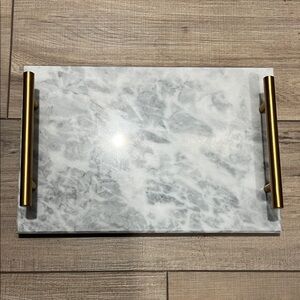 Faux Marble Tray